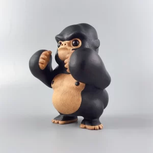 Strong Gorilla Wooden-01