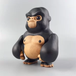 Strong Gorilla Wooden-02