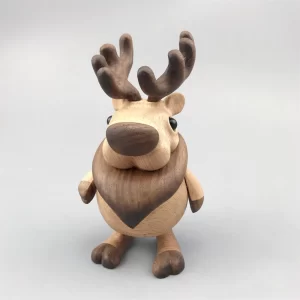 Wooden Deer-03
