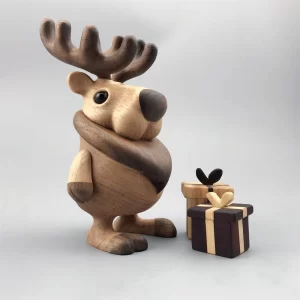 Wooden Deer-09