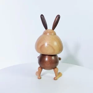 Wooden Music Box - Bunny-06