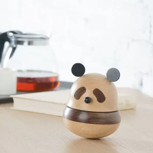 Wooden Music Box - Panda-05