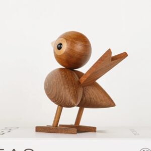 Nordic-Style-Oak-Sparrow-Figurine-Wooden-Dolls-Lovely-Nature-Teak-Wood-Bird-Figures-Ornament-Home-Decor-4