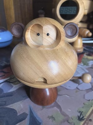 Wooden Monkey Music Box Gift photo review