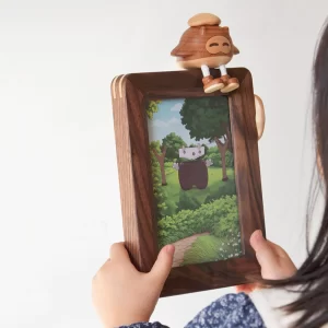 Little Monster-Wooden Photo Picture Frame-05