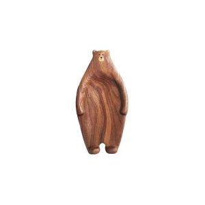 Adorable Bear Serving Board - Wooden - Hand-polished Smooth Surface