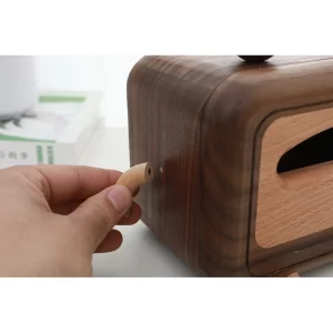 Solid Wood Big Mouth Tissue Box-01