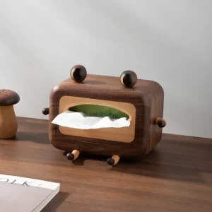 Solid Wood Big Mouth Tissue Box-03