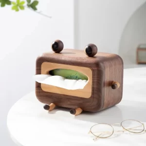 Solid Wood Big Mouth Tissue Box-05