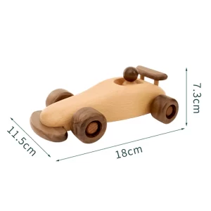 Wooden toys Helicopter - Airplane - Car - Vintage Craft-06