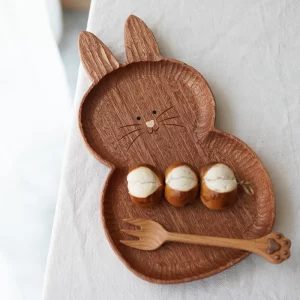 wooden rabbit tray_funnywood