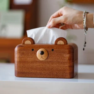 FunnyWood_Teddy Bear Tissue Box_12